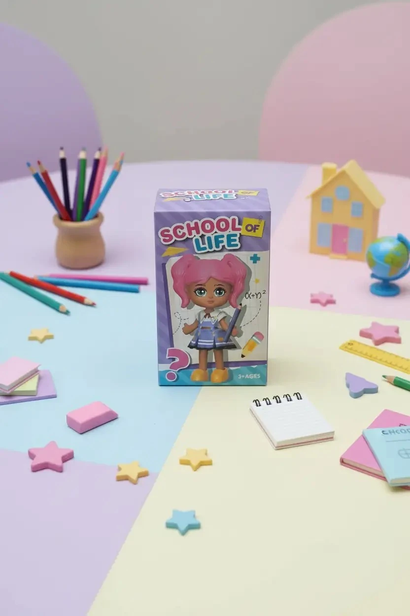 Bebekler Okulda Blind Box – School of Life Sürpriz Oyuncak