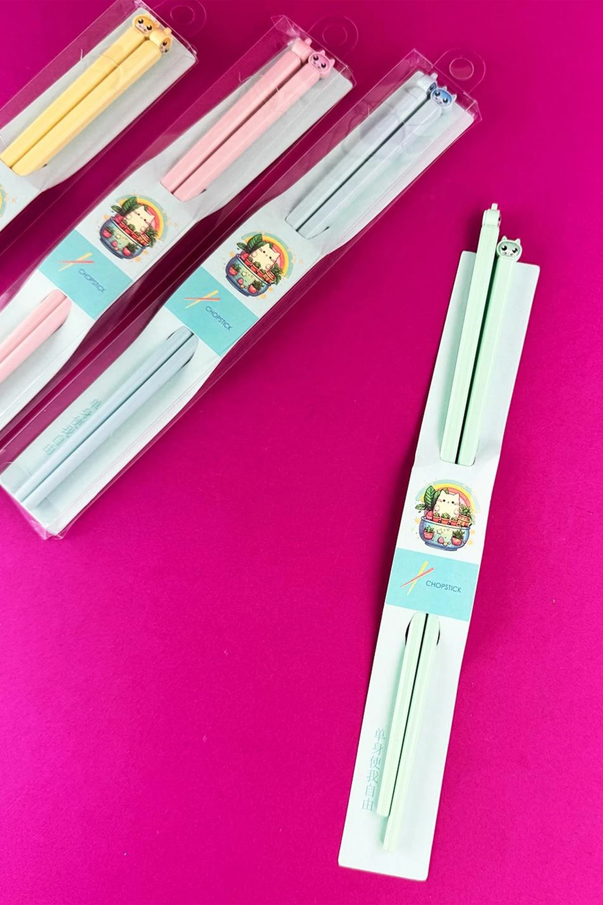 Figürlü Plastik Chopstick