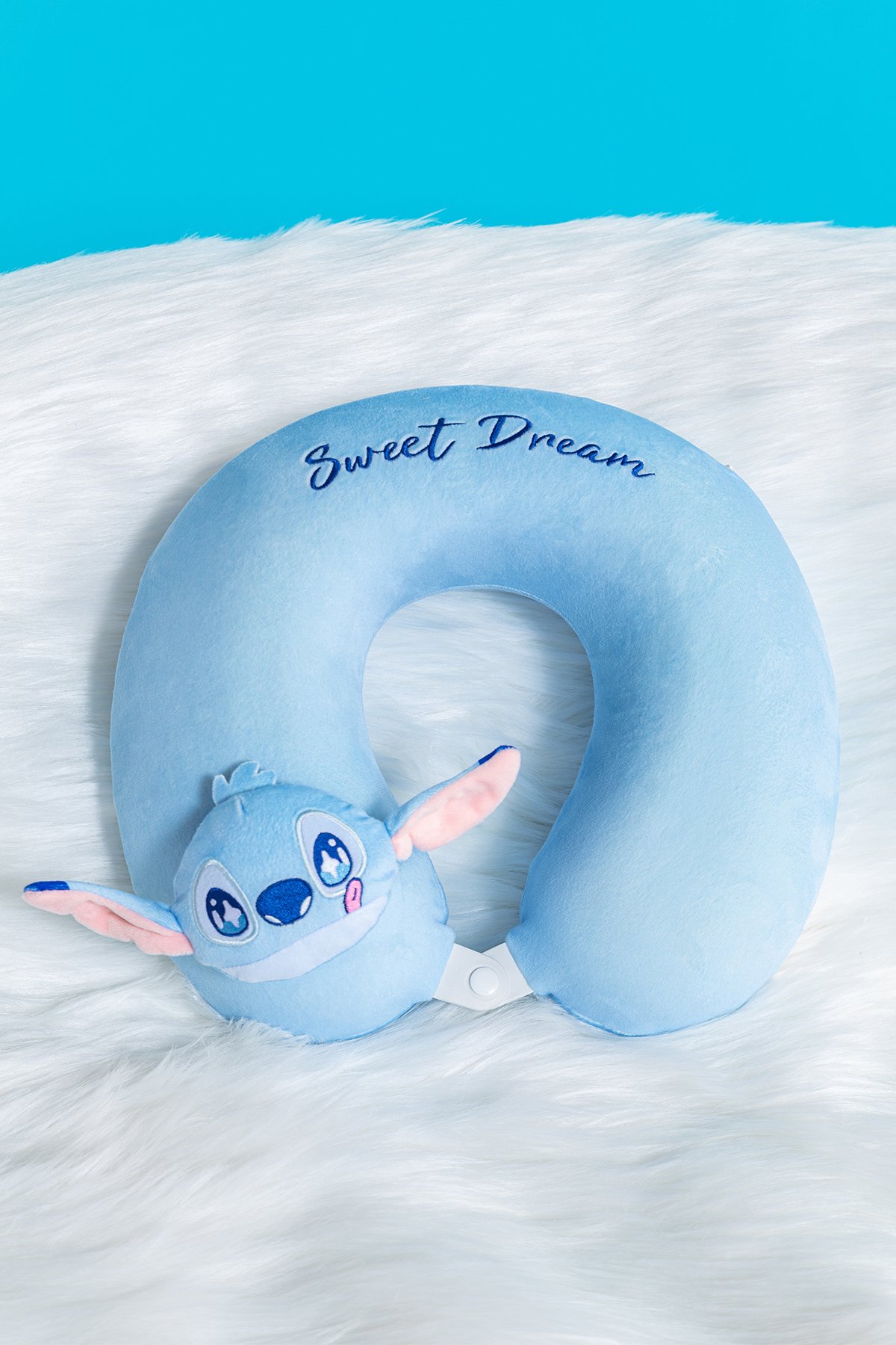 Disney Lilo & Stitch Lisanslı Hafızalı Boyun Yastığı