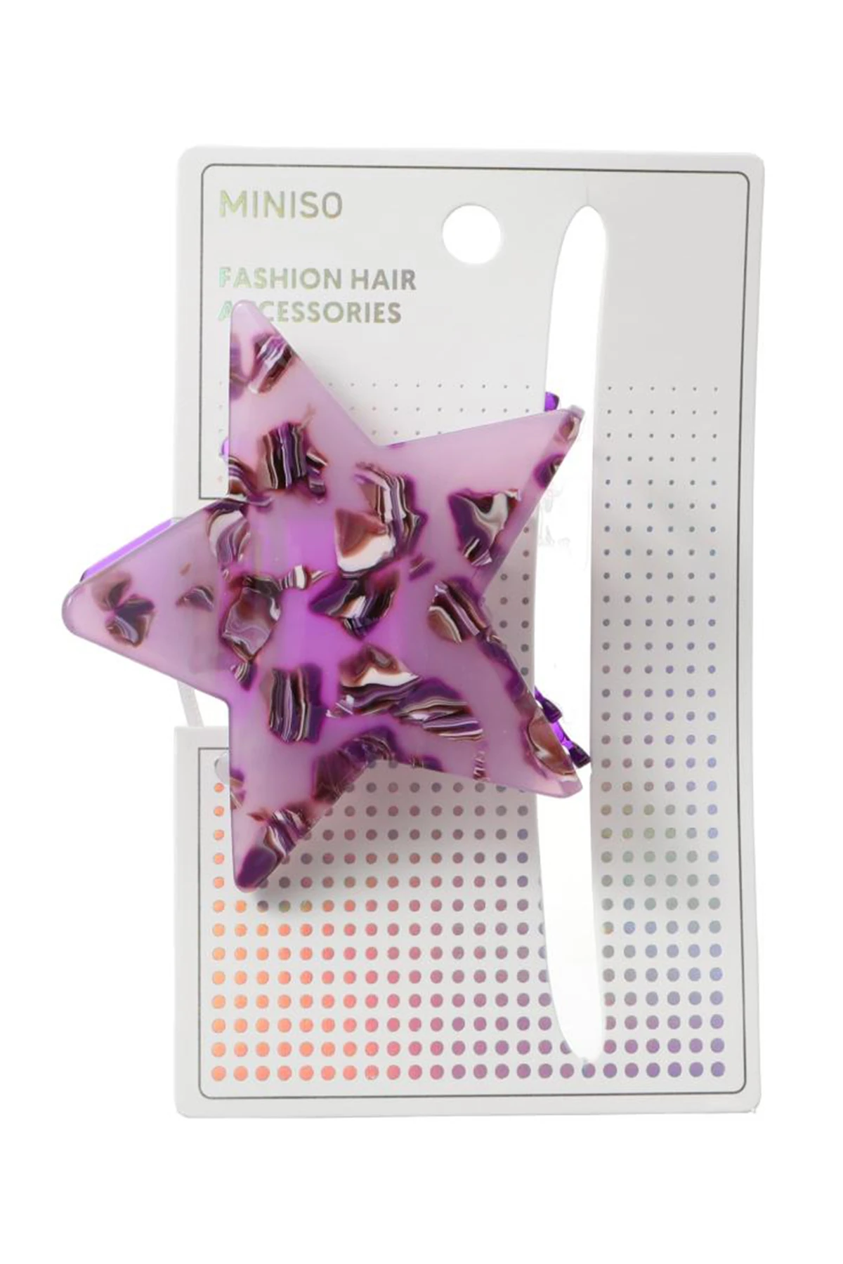 Yıldız Desenli Kıskaç Toka Seti