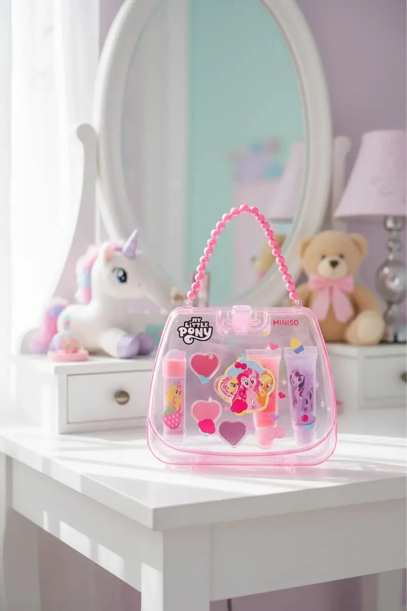 My Little Pony Lisanslı Çantalı Çocuk Makyaj Seti