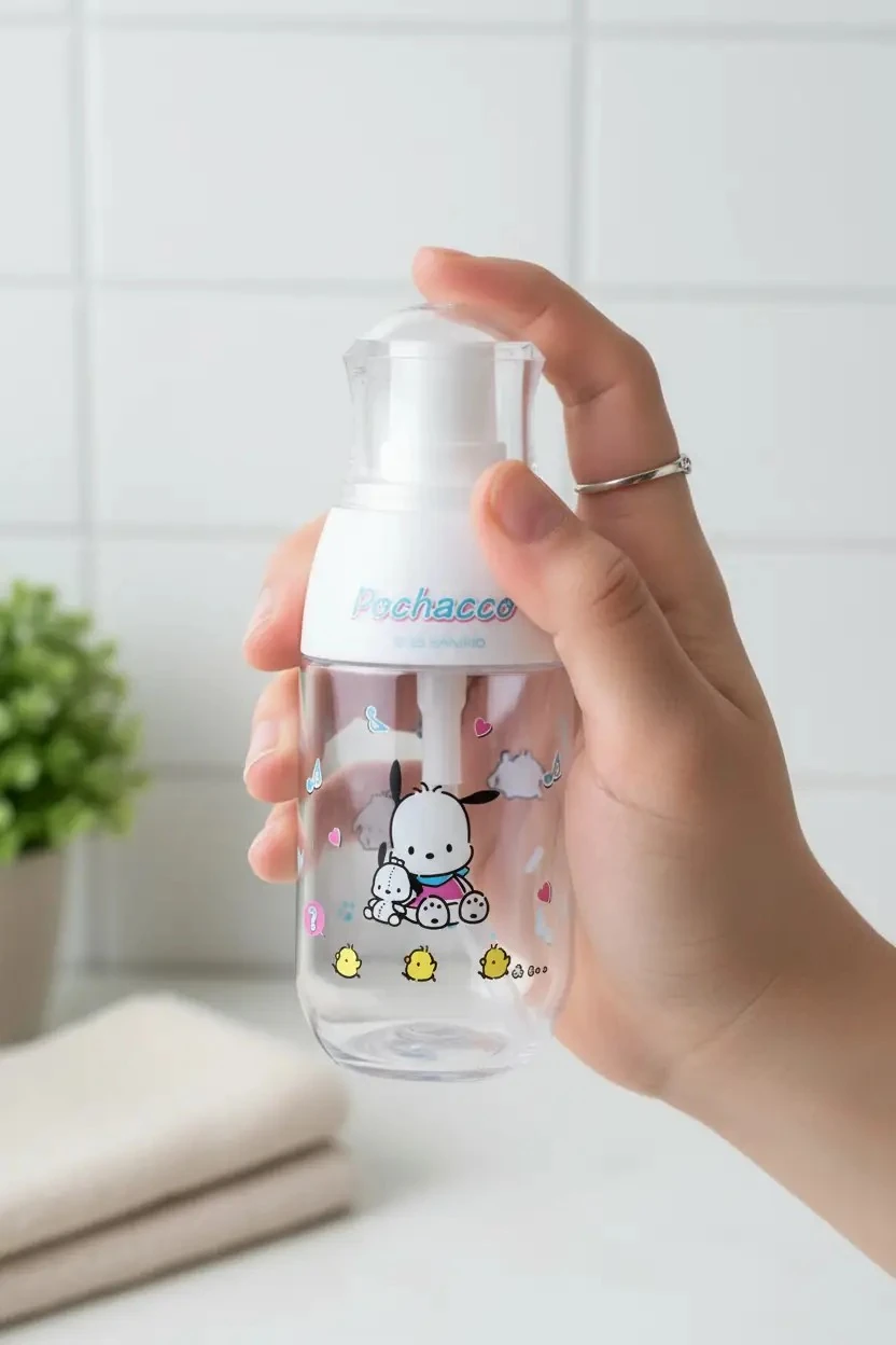 Sanrio Lisanslı Pochacco Boş Sprey Şişe 60 ml