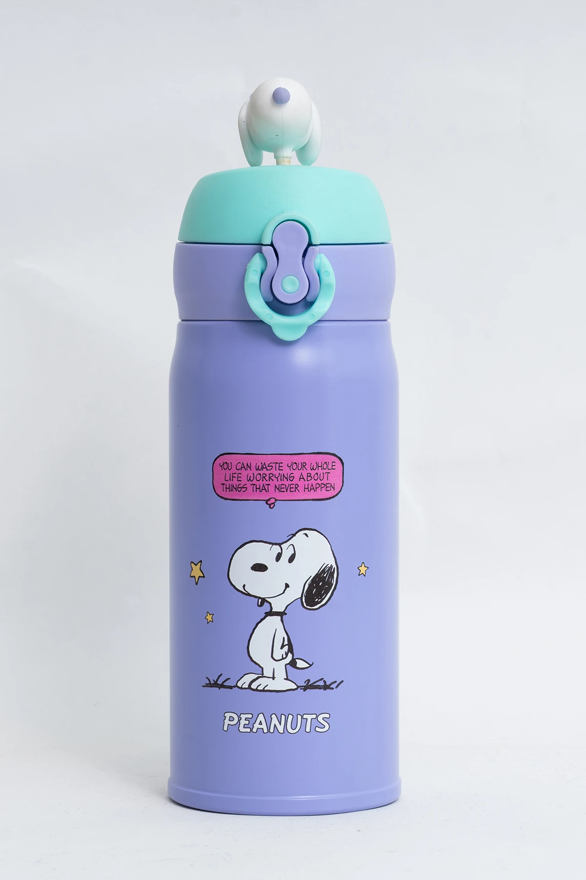 Snoopy Lisanslı Vintage Serisi Dekorasyonlu Termos 320 ml