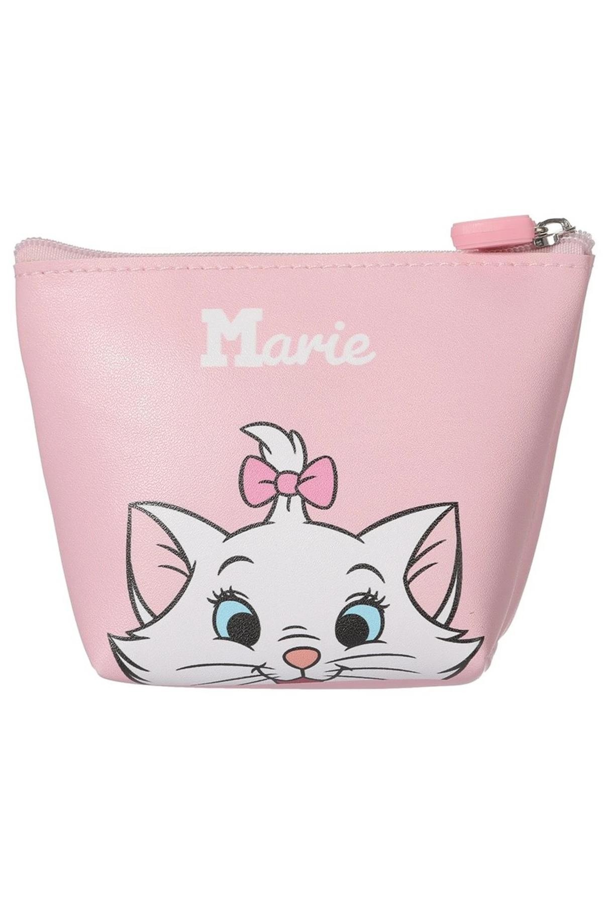 Disney Marie Lisanslı Şirin Pembe Mini Çanta