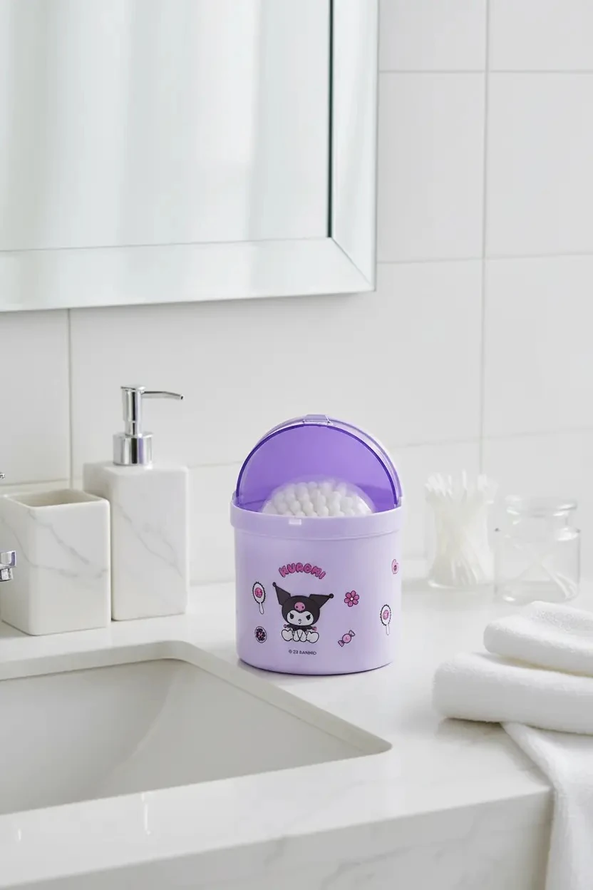 Sanrio Lisanslı Kuromi Kulak Çubuğu - 150 Adet