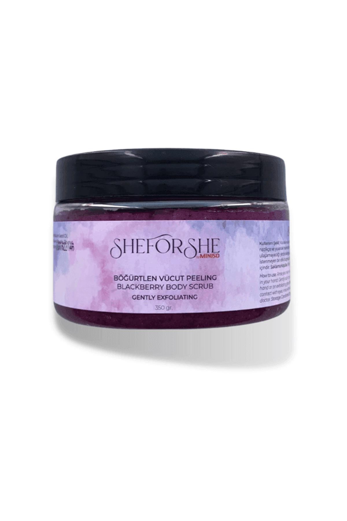 Sheforshe Body Scrub Böğürtlen 350 Gr