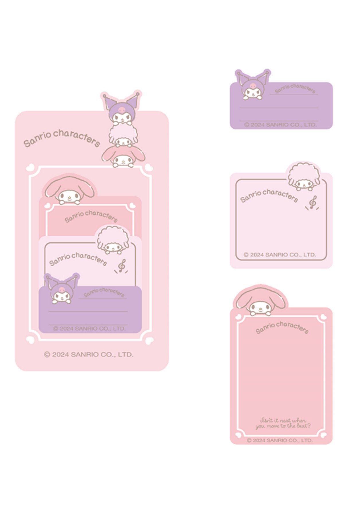 Sanrio Lisanslı Sert Kapak Not Kağıdı (Sanrio Karakterleri)