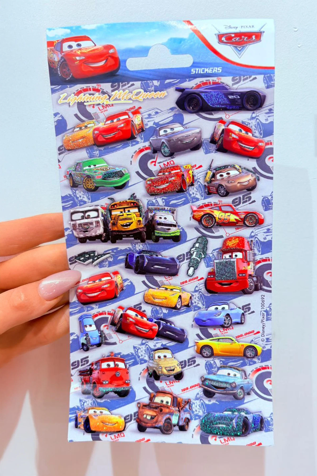 Taros Disney Lisanslı Cars Sticker