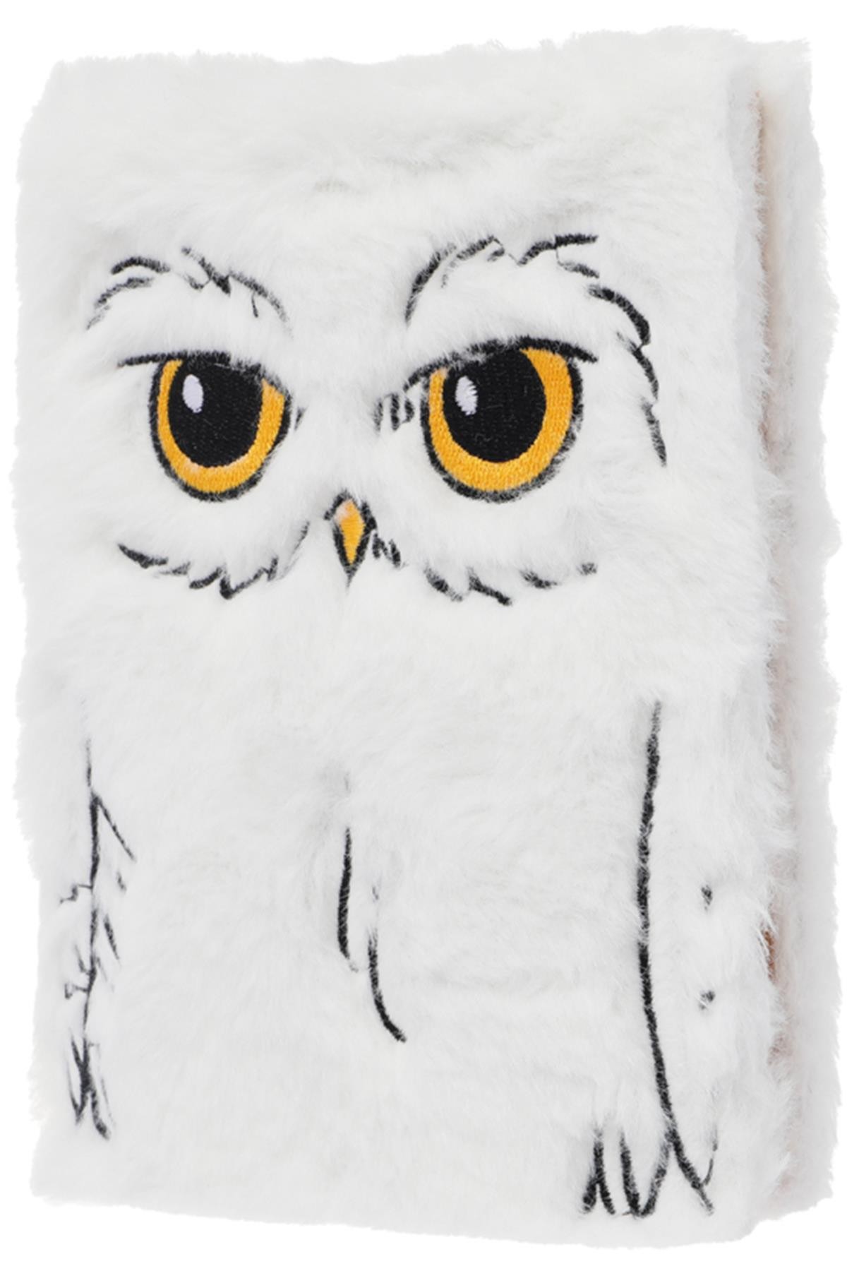 Harry Potter Lisanslı Peluş Defter - Hedwig