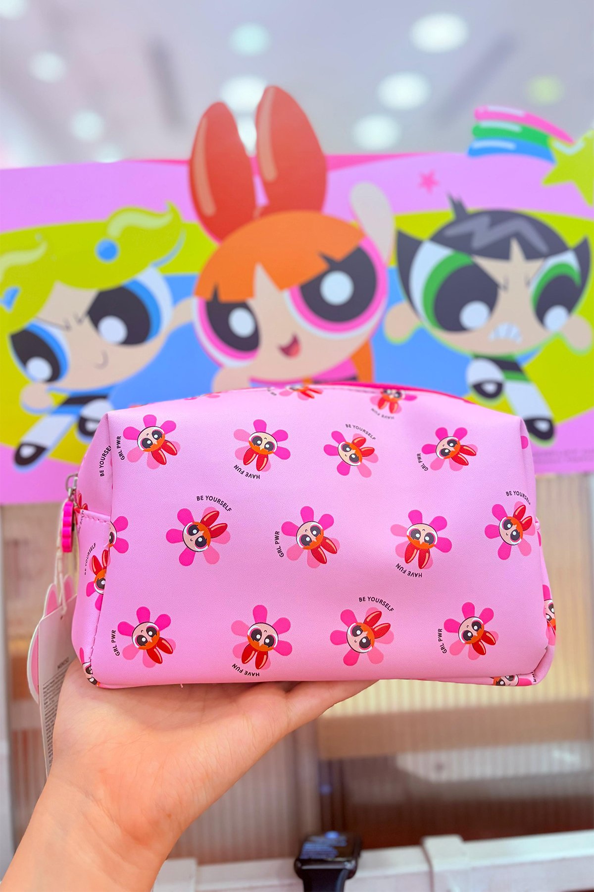 Powerpuff Girls Lisanslı Kozmetik Çantası
