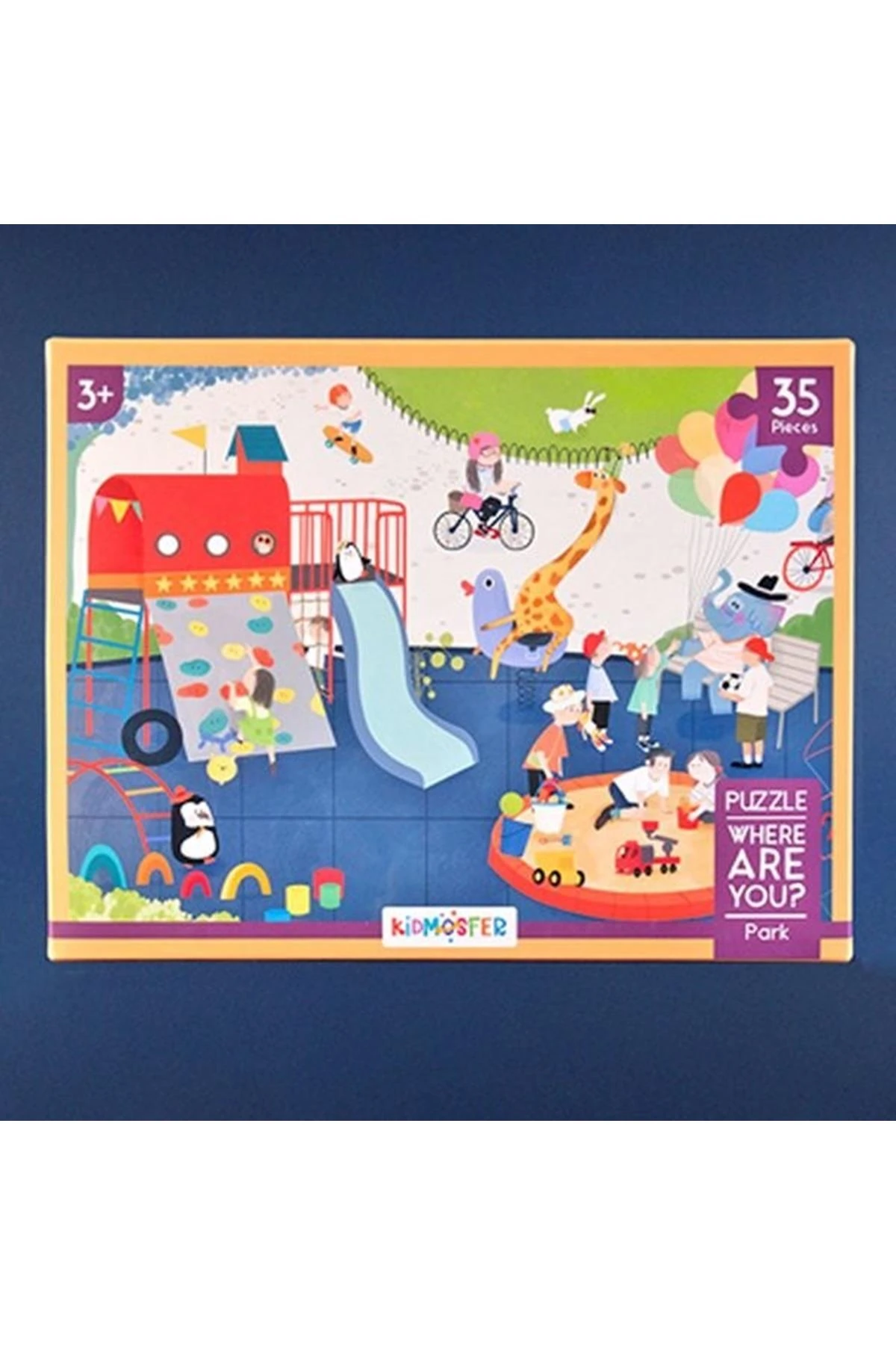 Where Are You Serisi/Neredesin-Park Puzzle-Yapboz 35 Parça