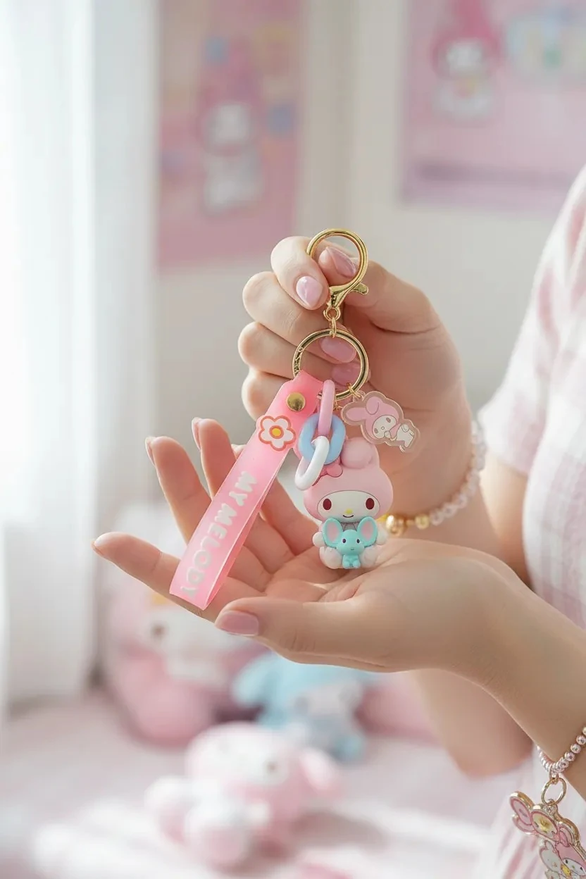 Sanrio Lisanslı Arkadaş Serisi Anahtarlık