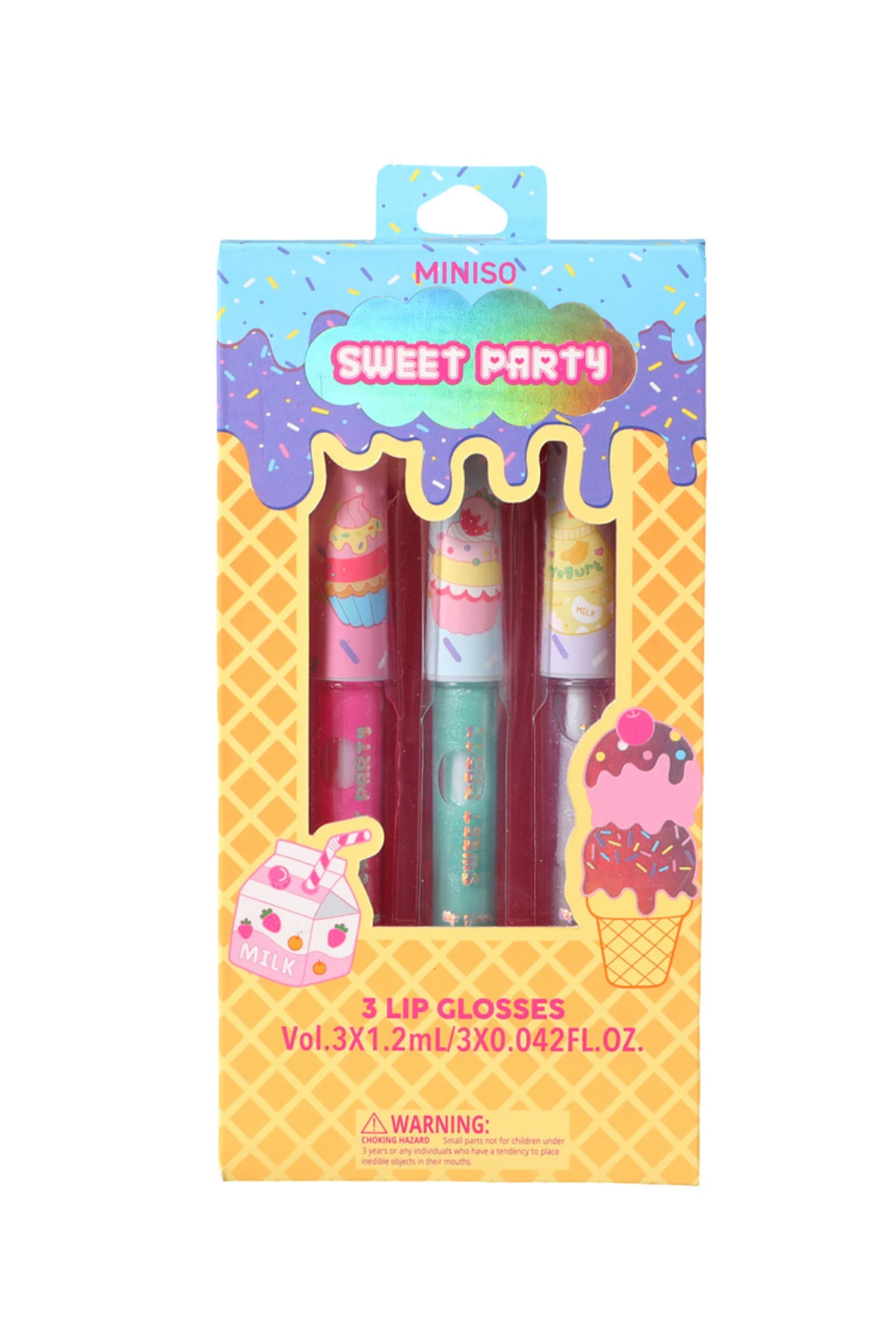 Tatlı Temalı Lip Gloss Set (Uzun Tüplü)