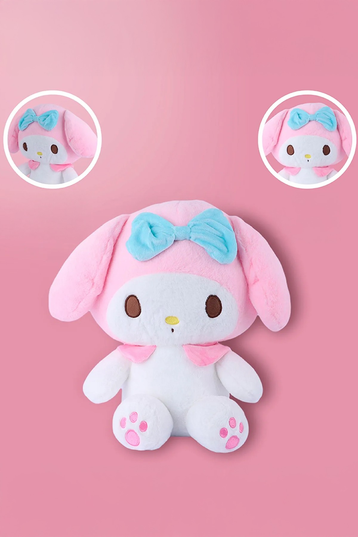 Sanrio Lisanslı Oturan Peluş Oyuncak (41 cm) - My Melody