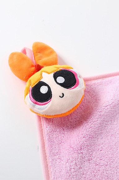 Powerpuff Girls Lisanslı 3D Dekoratif El Havlusu (Blossom)