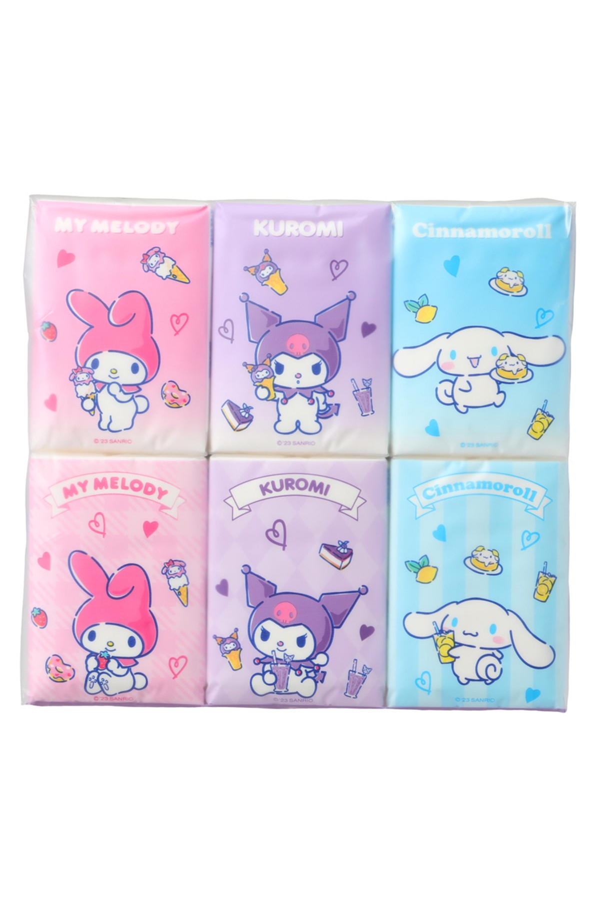 Sanrio Lisanslı Kokulu Kağıt Mendil (12'li Paket)