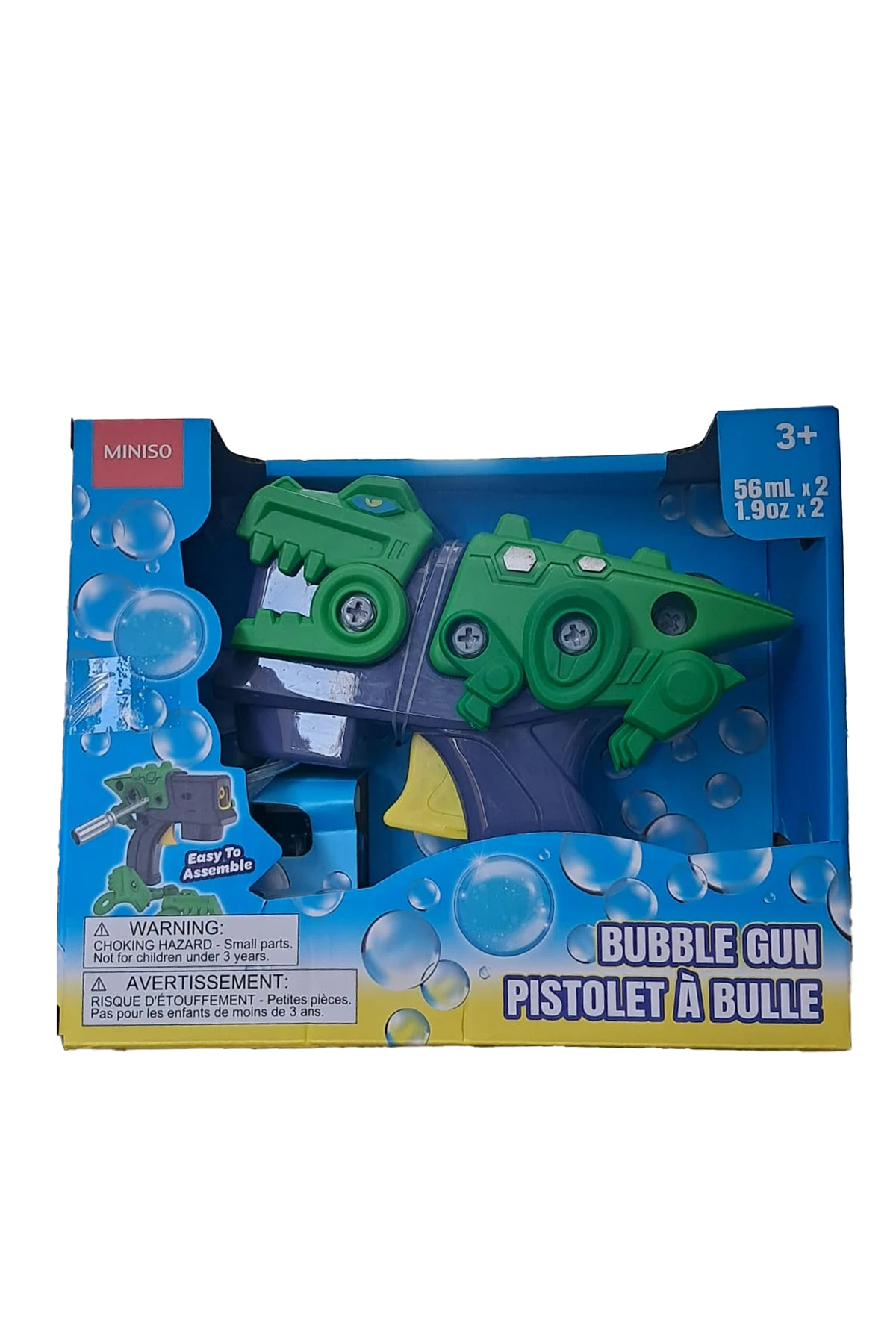 3D Figür Baloncuk Oyuncak Silahı (Dinozor)