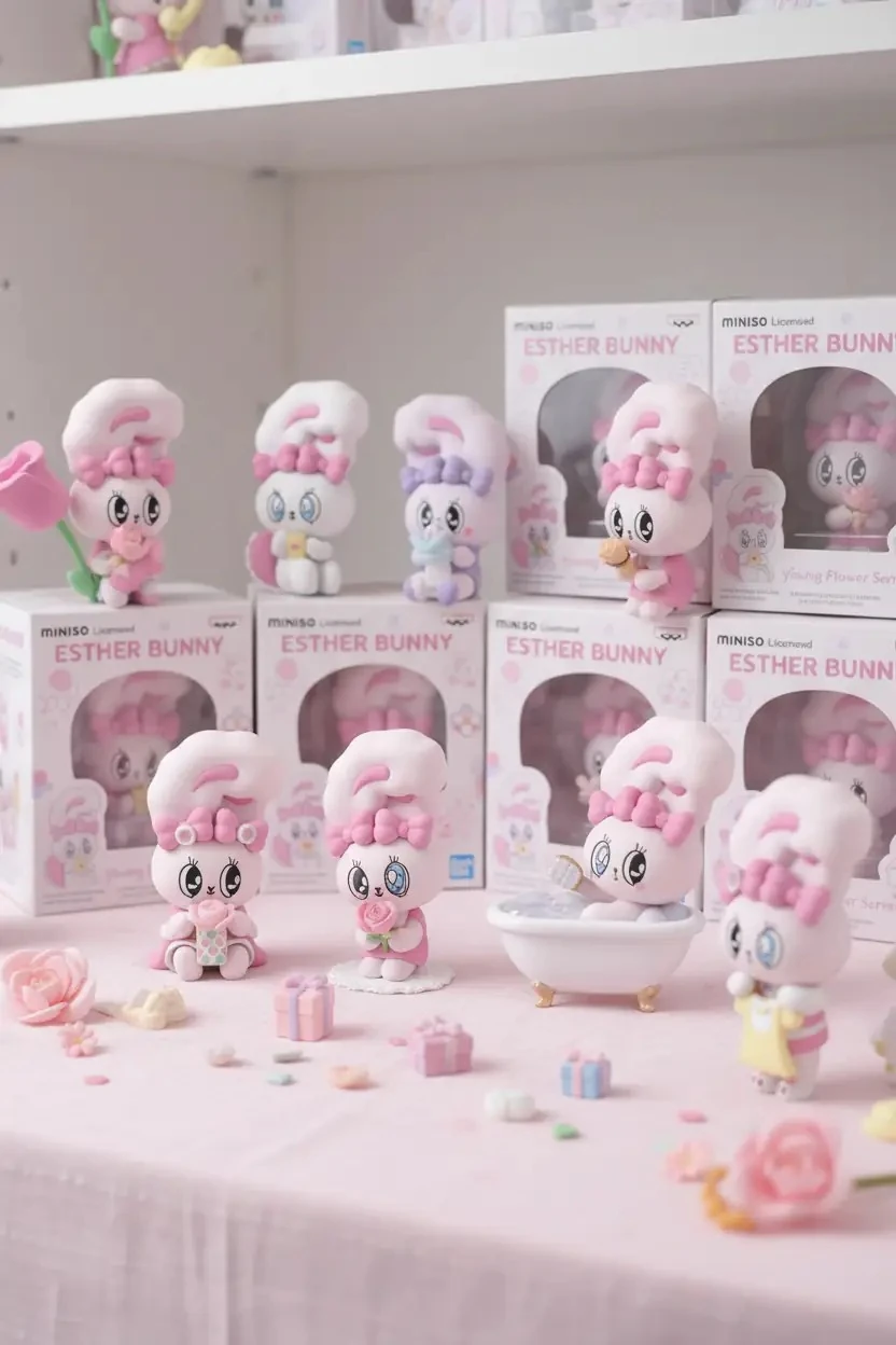 Miniso Lisanslı Esther Bunny Sürpriz Figürlü Kutu 12 Cm – Blind Box
