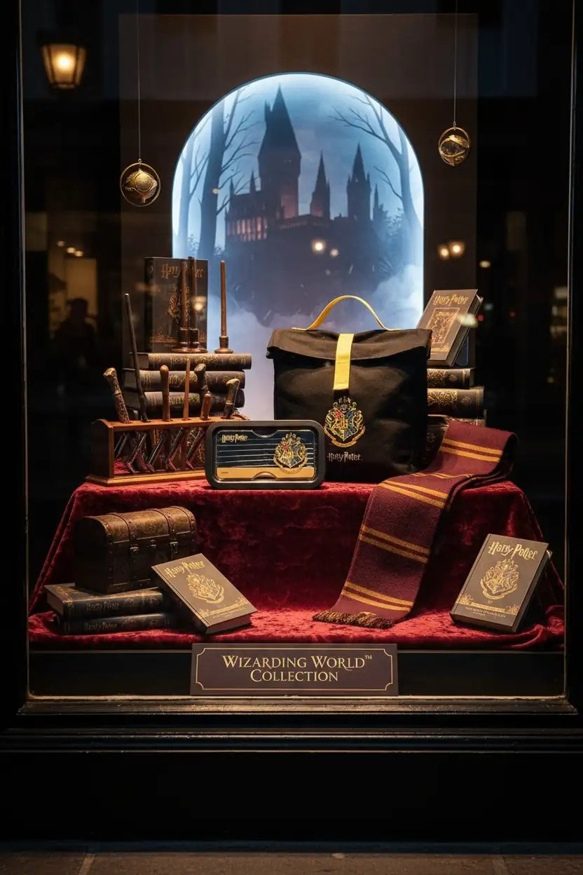 Harry Potter Lisanslı Yiyecek Kutusu & Yiyecek Çantası Seti
