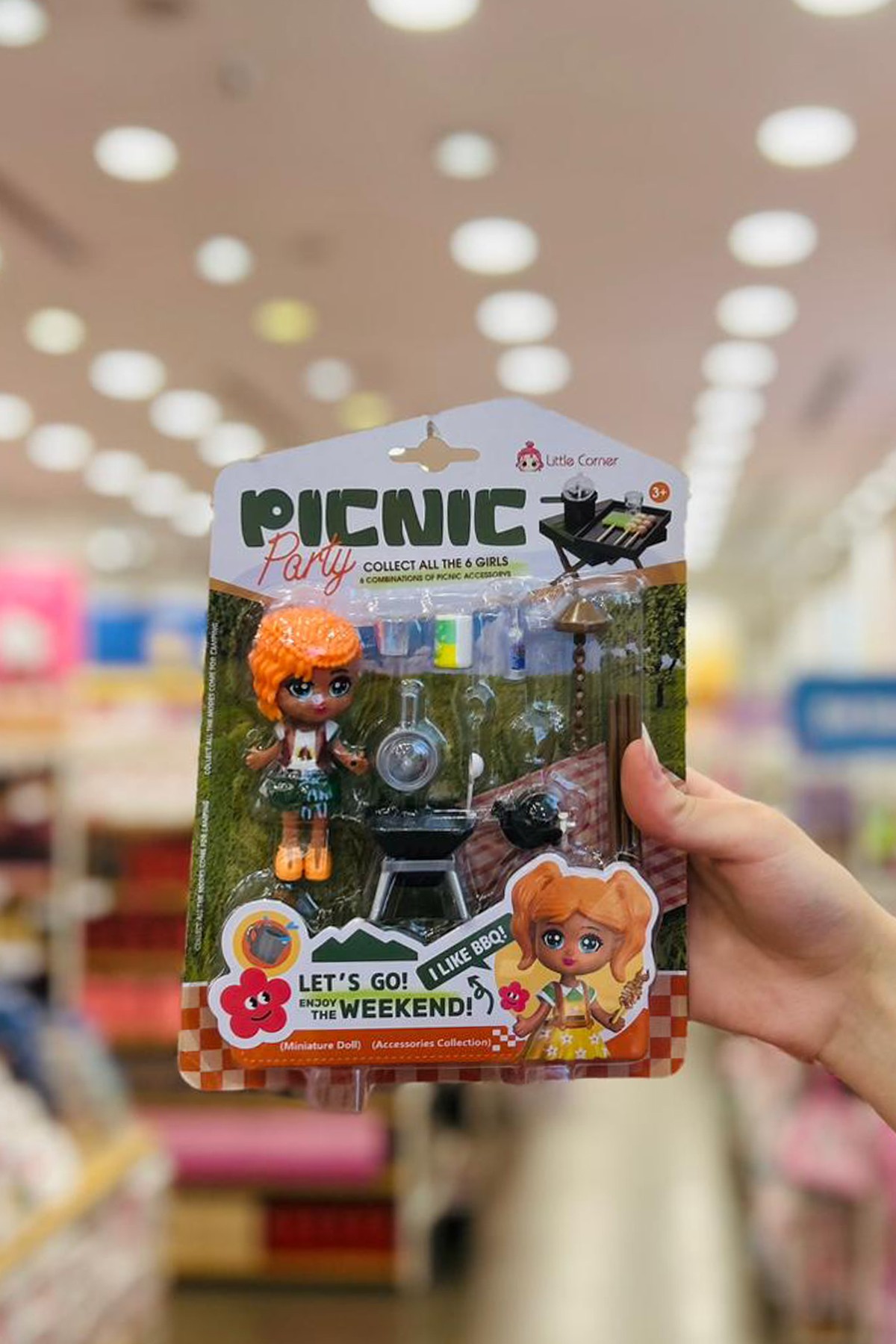 Little Corner Picnic Party Mini Bebek ve Mangal Seti