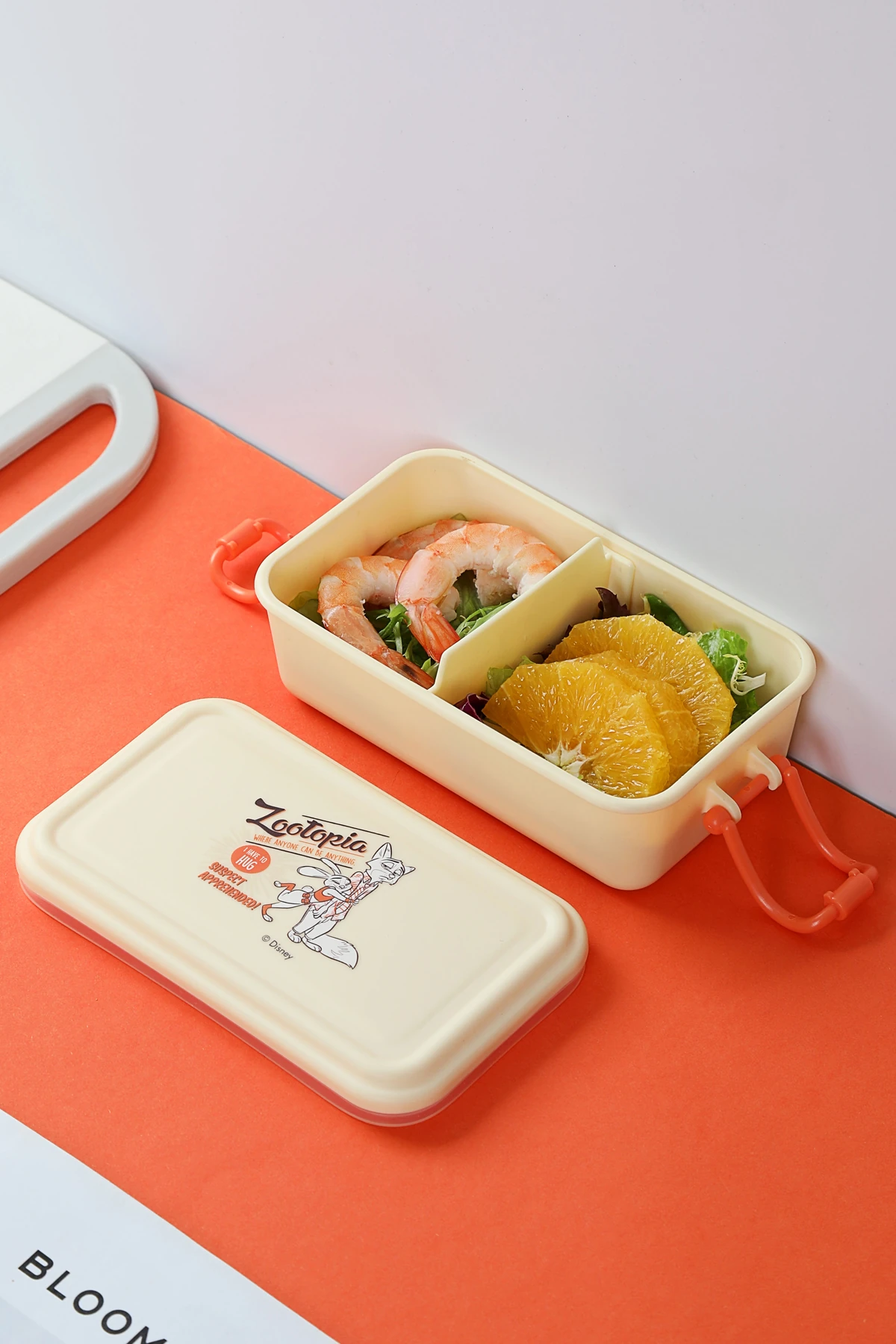 Disney Zootropolis Lisanslı Retro Yemek Kabı 500 ml(Bej)