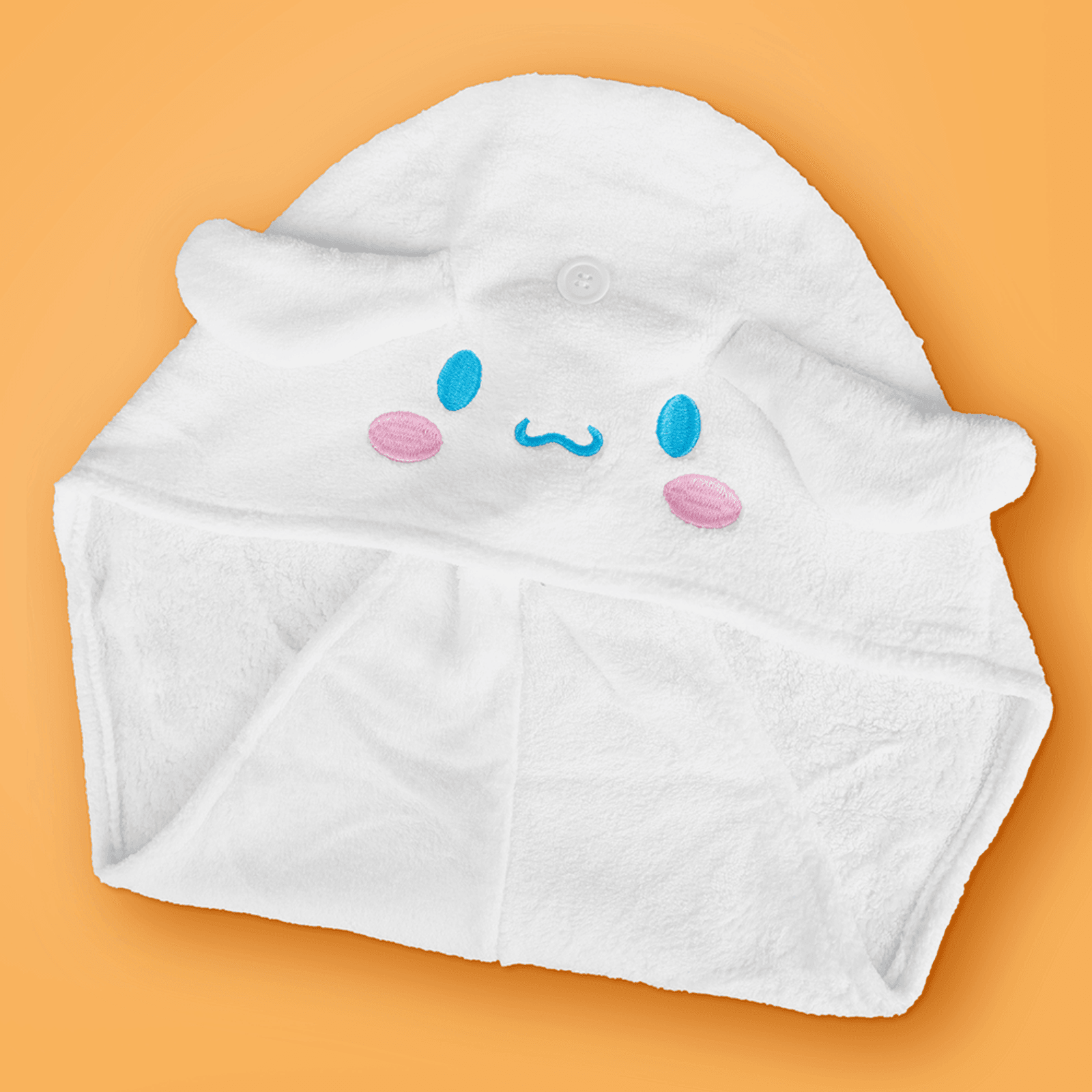 Sanrio Lisanslı Cinnamoroll Karakterli Emici Saç Kurulama Havlusu