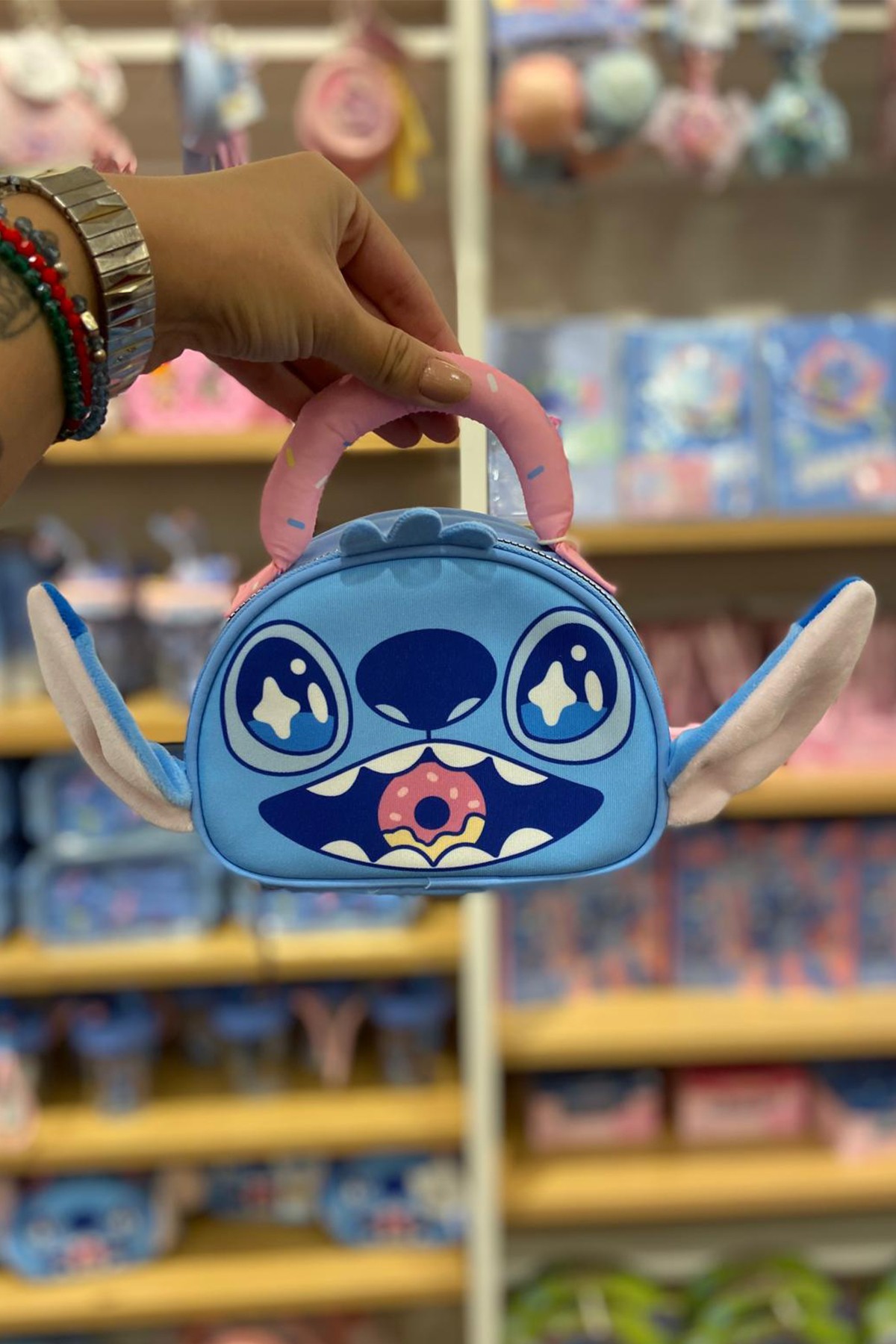 Disney Lilo&Stitch Lisanslı Parti Serisi Kozmetik Çantası