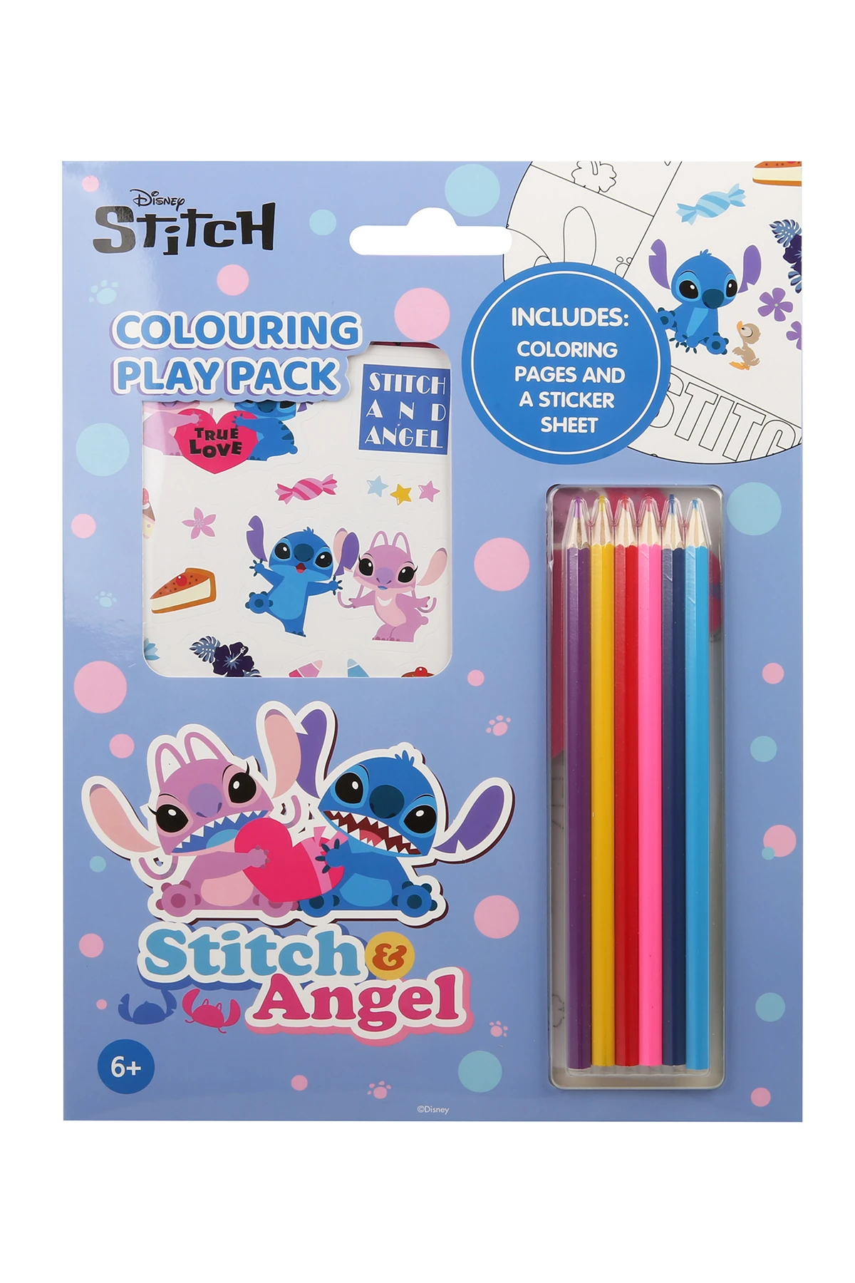 Disney Lisanslı Lilo & Stitch Koleksiyonu Boyama Seti