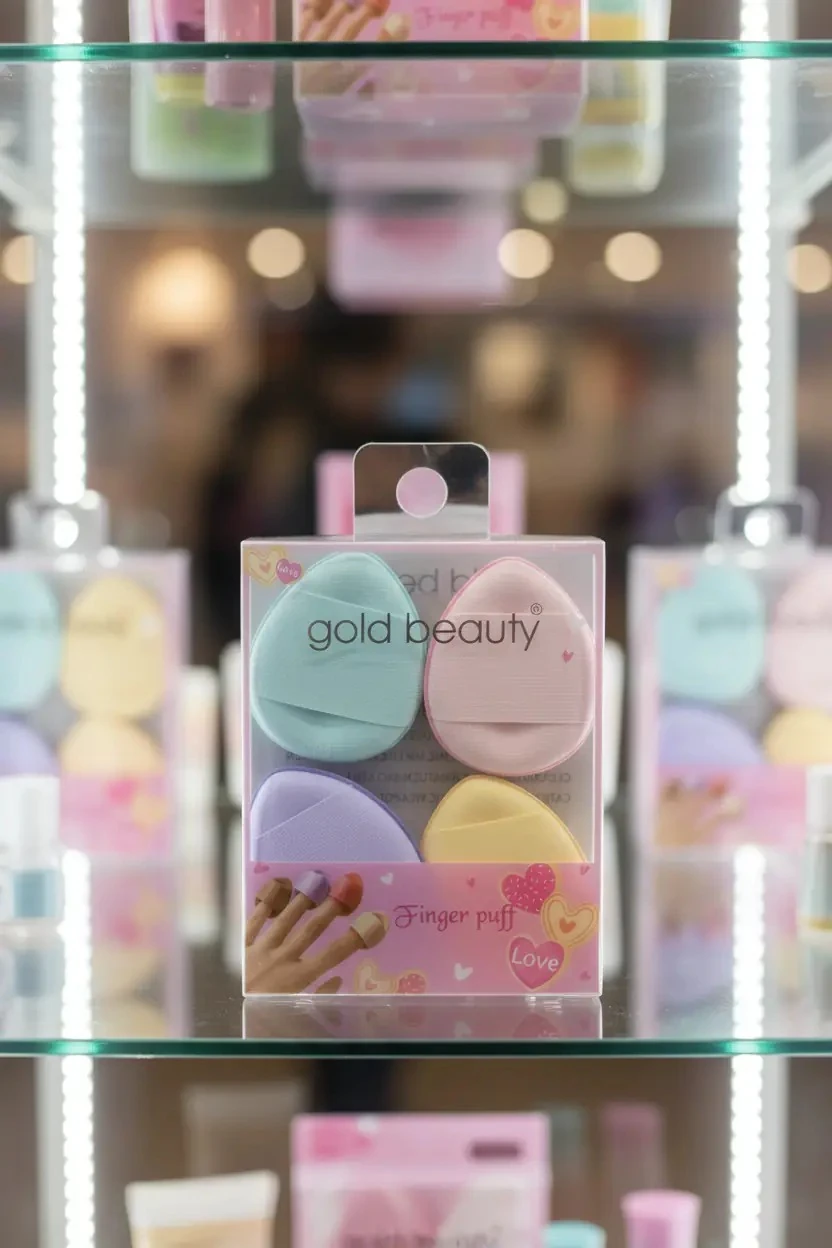 Gold Beauty 4'lü Makyaj Pudra Süngeri