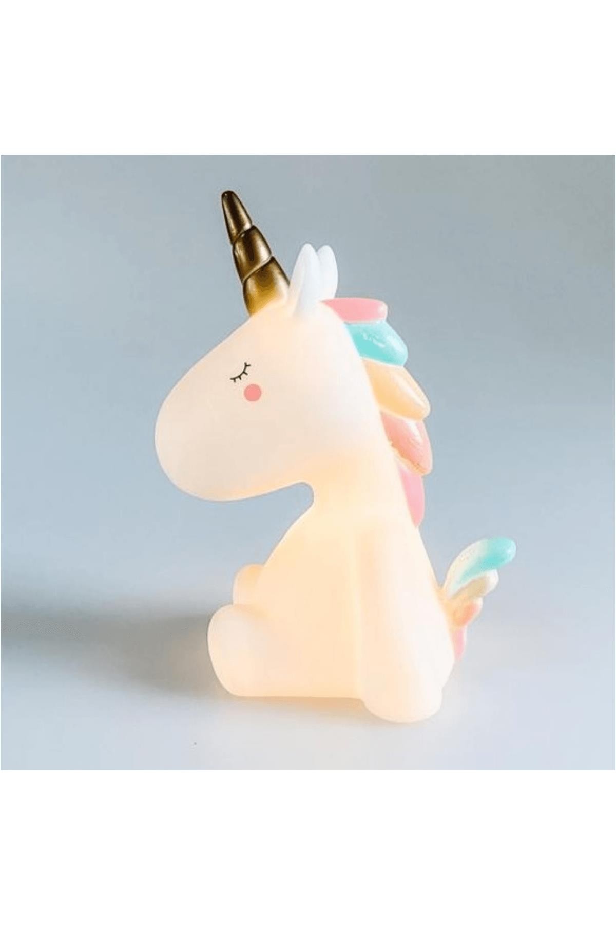Unicorn Led Gece Lambası 9X17 Cm