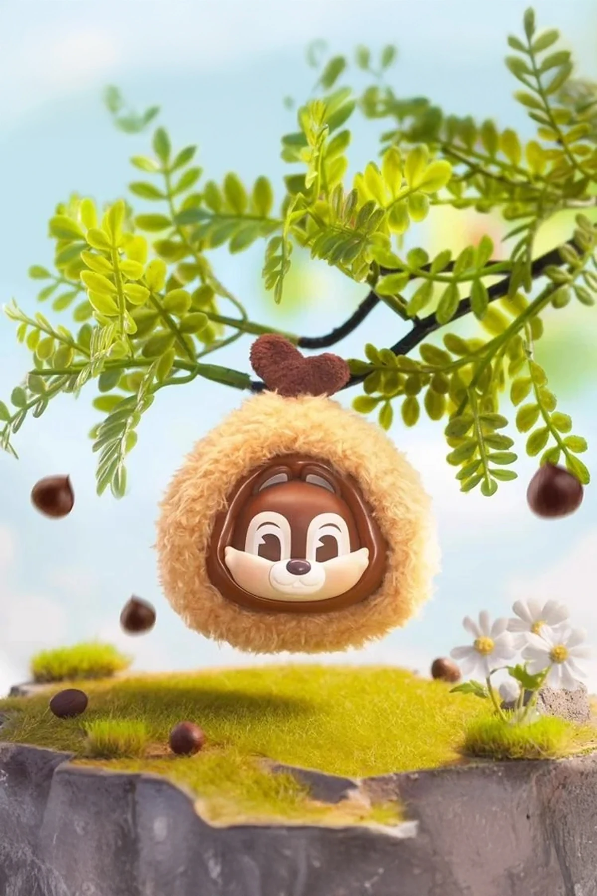 Disney Lisanslı Chip'n'Dale Kestane Savaşı Koleksiyonu Sürpriz Figürlü Kutu - Blind Box