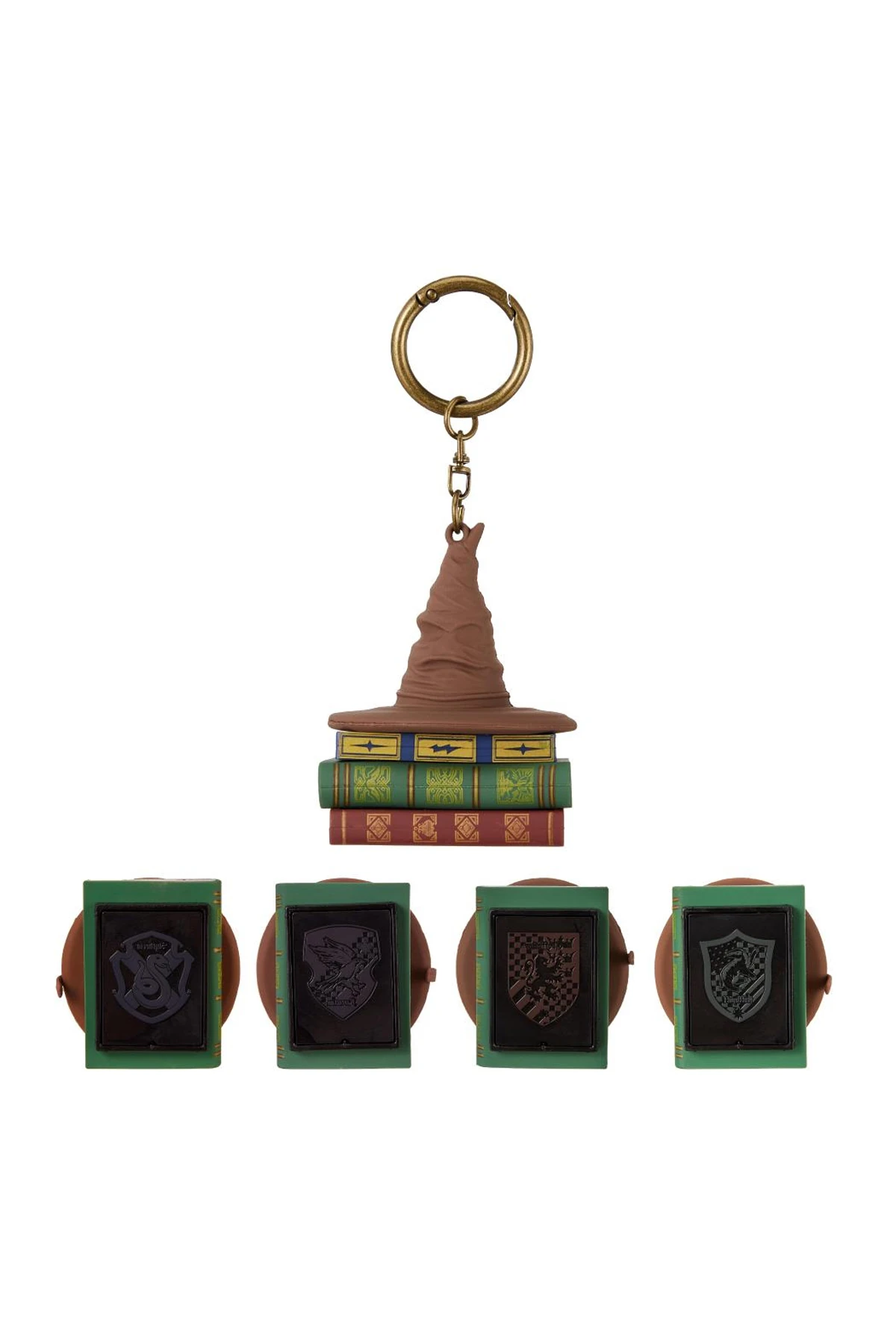 Harry Potter Lisanslı Seçmen Şapka Figürlü Damga Anahtarlık