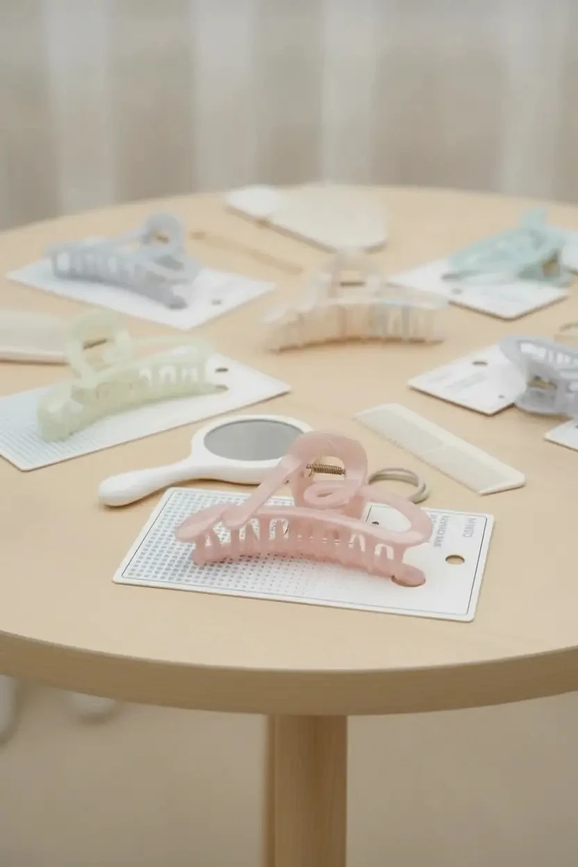 Miniso Lisanslı Basic Serisi Kıskaç Toka (C) – 14 Cm Büyük Boy & Hafif Tasarım Saç Tokası