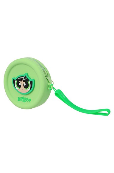 Powerpuff Girls Lisanslı Silikon Bozuk Para Çantası - Buttercup