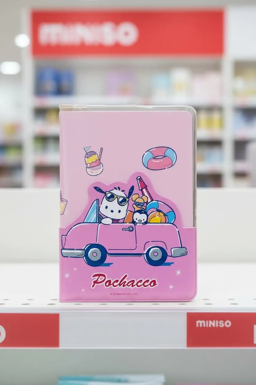 Sanrio Lisanslı Pasaport Kılıfı - Pochacco