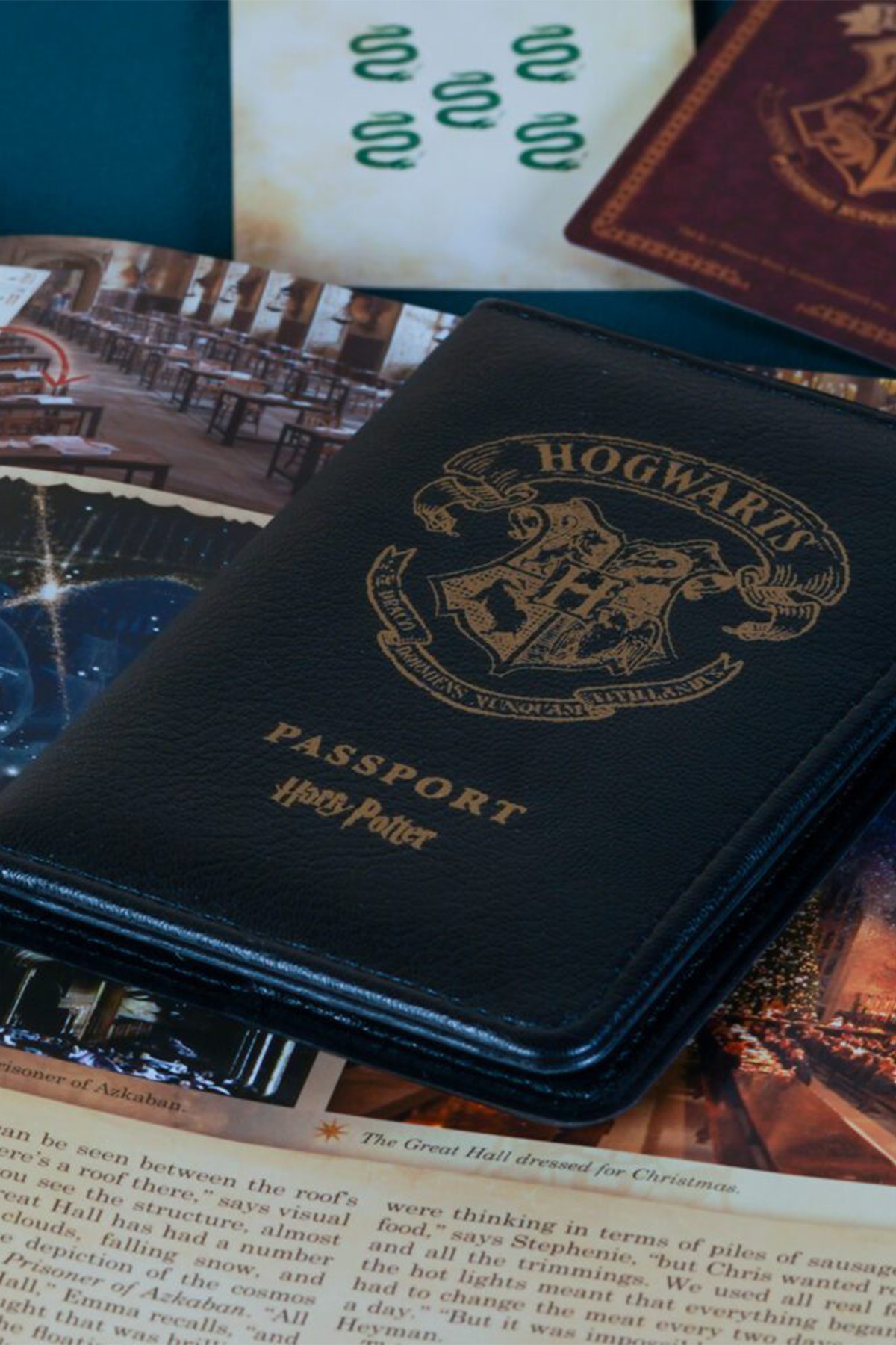 Harry Potter Lisanslı Pasaport Kılıfı - Hogwarts