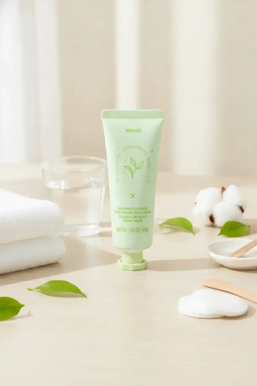 MINISO Lisanslı Dewdrop Elegance Nemlendirici El Kremi – Yumuşak ve Bakımlı Eller