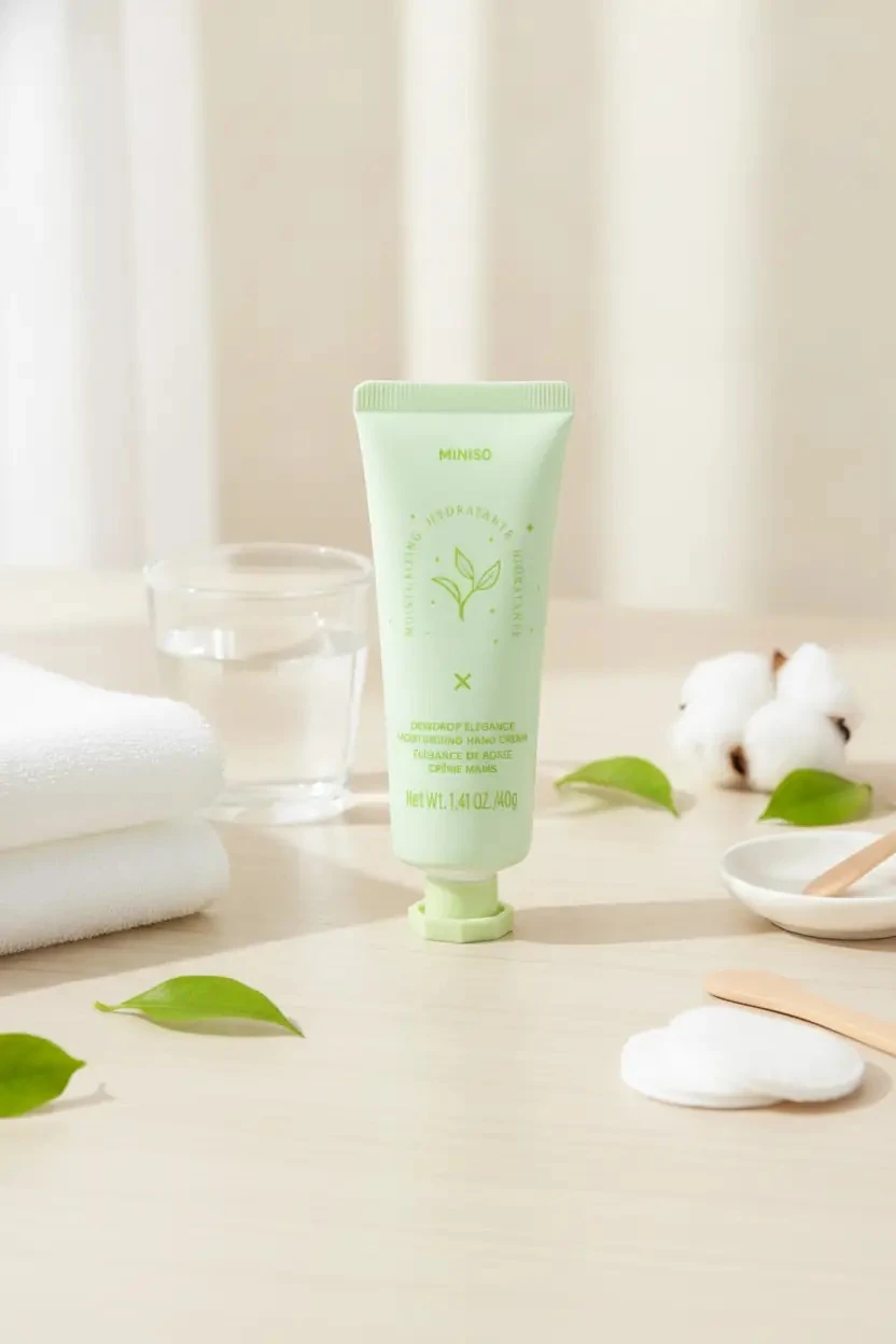 Miniso Lisanslı Dewdrop Elegance Nemlendirici El Kremi 40 g – Yumuşak ve Bakımlı Eller
