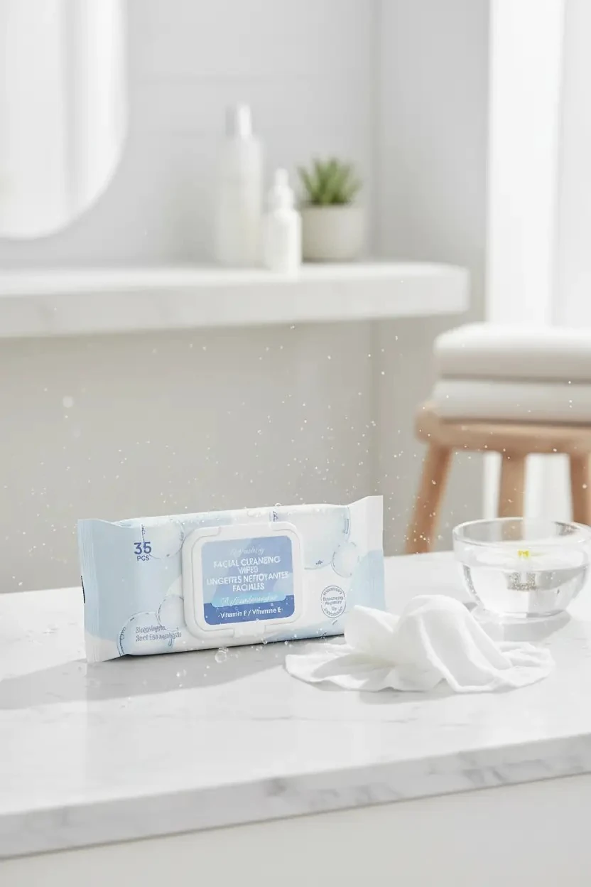 Ferahlatıcı Yüz Makyaj Temizleme Mendilleri (Vitamin E)