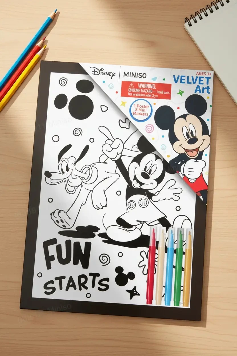 Disney Mickey Mouse Lisanslı Boyama Seti