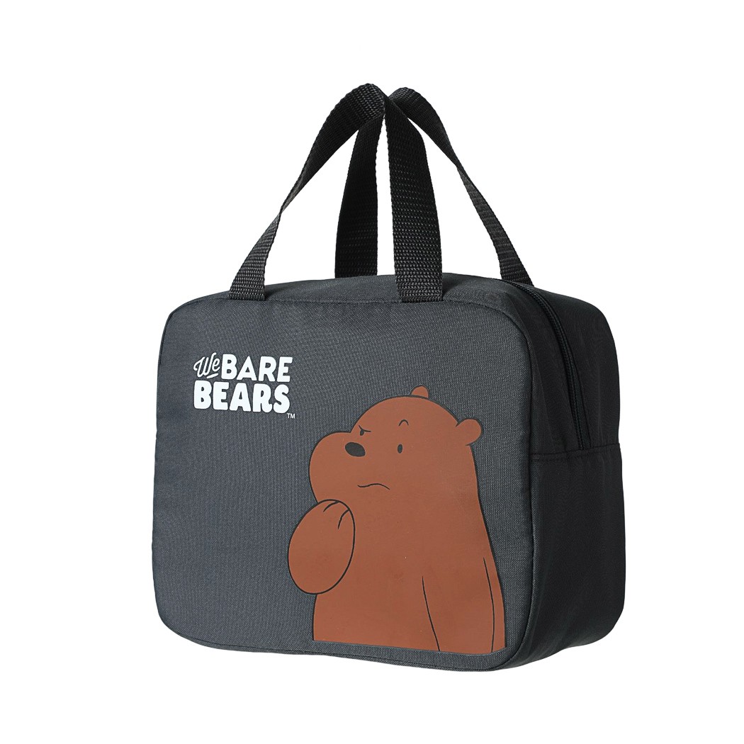 We Bare Bears Lisanslı Yiyecek Çantası - Boz Ayı