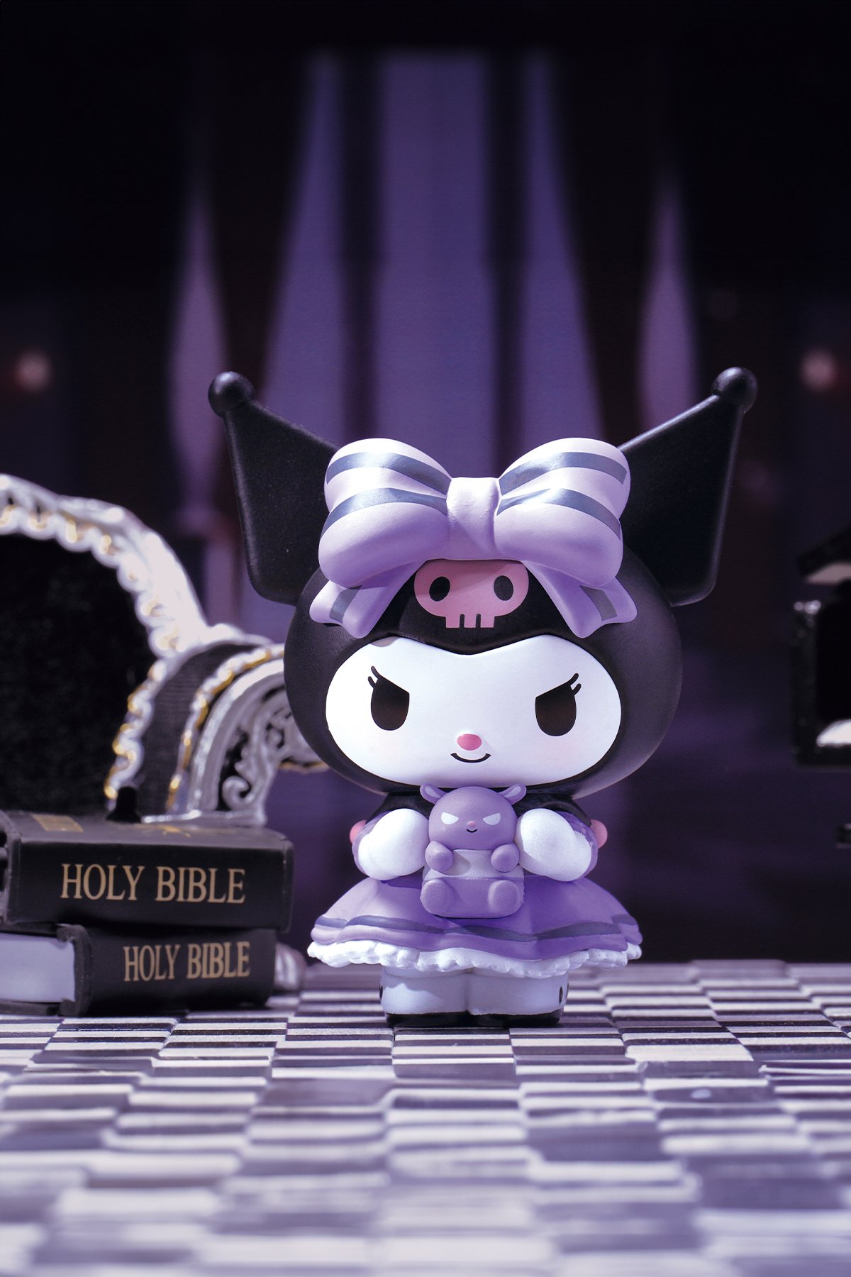 Sanrio Lisanslı Kuromi Şanslı Kehanet Serisi Sürpriz Figürlü Kutu Blind Box