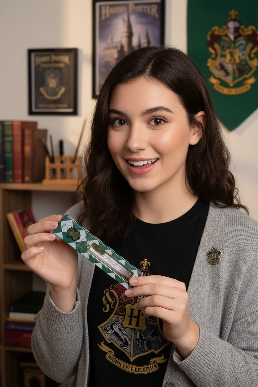 Harry Potter Lisanslı Slytherin Likit Mat Ruj (03)