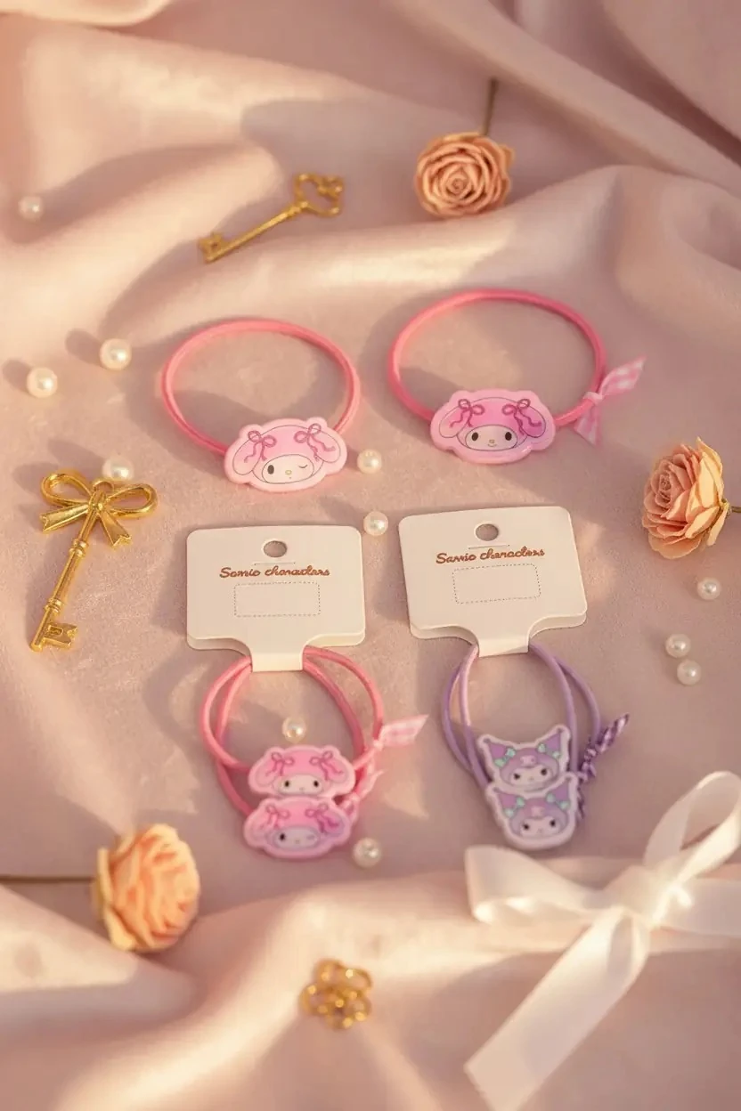 Hello Kitty ve Arkadaşları Saç Tokası (2 adet)