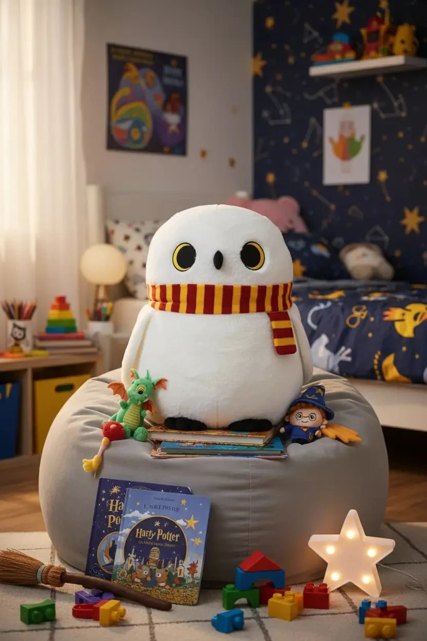 Harry Potter Lisanslı Atkılı Peluş Oyuncak 50cm