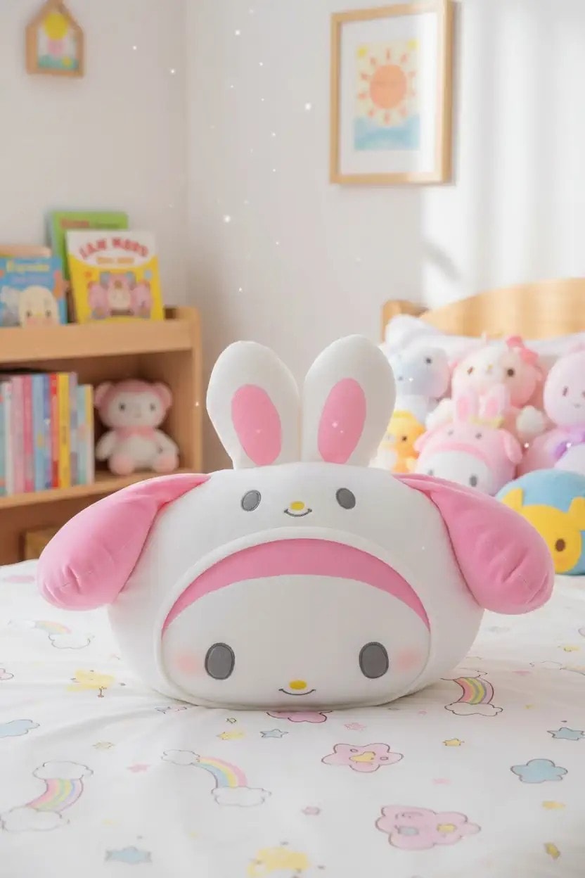 Sanrio Lisanslı Peluş Yastık - My Melody