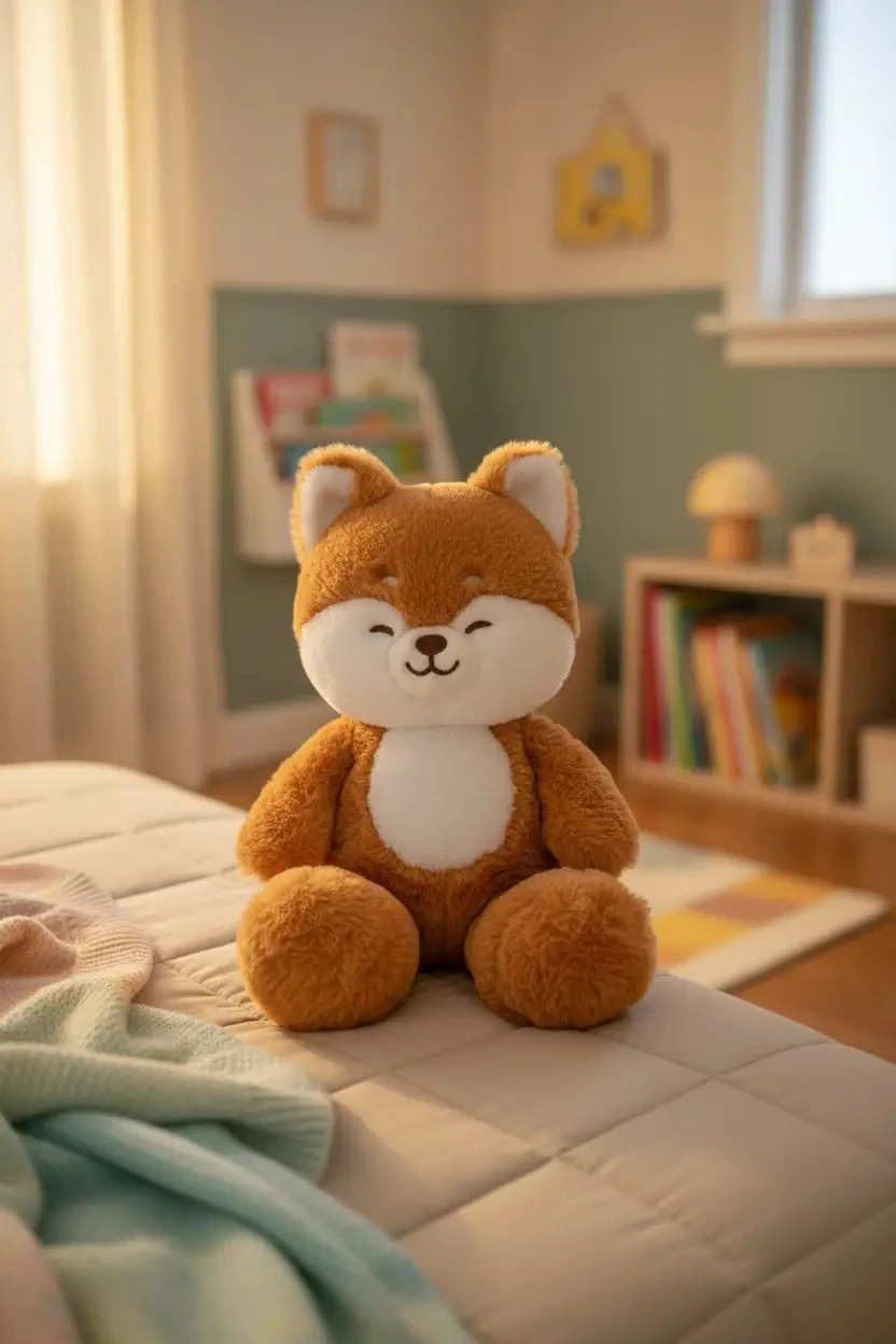 Bir Arkadaş Edin Serisi Gülen Tilki Peluş Oyuncak – Yumuşacık Sarılmalık Tasarım 25 Cm