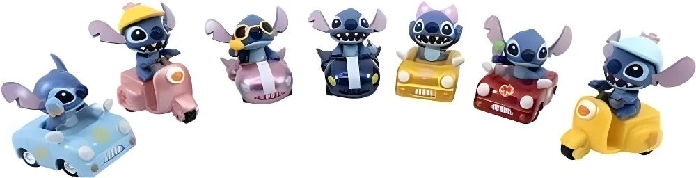 Yume Zoom Hero Stitch Çek Bırak Araba Figür