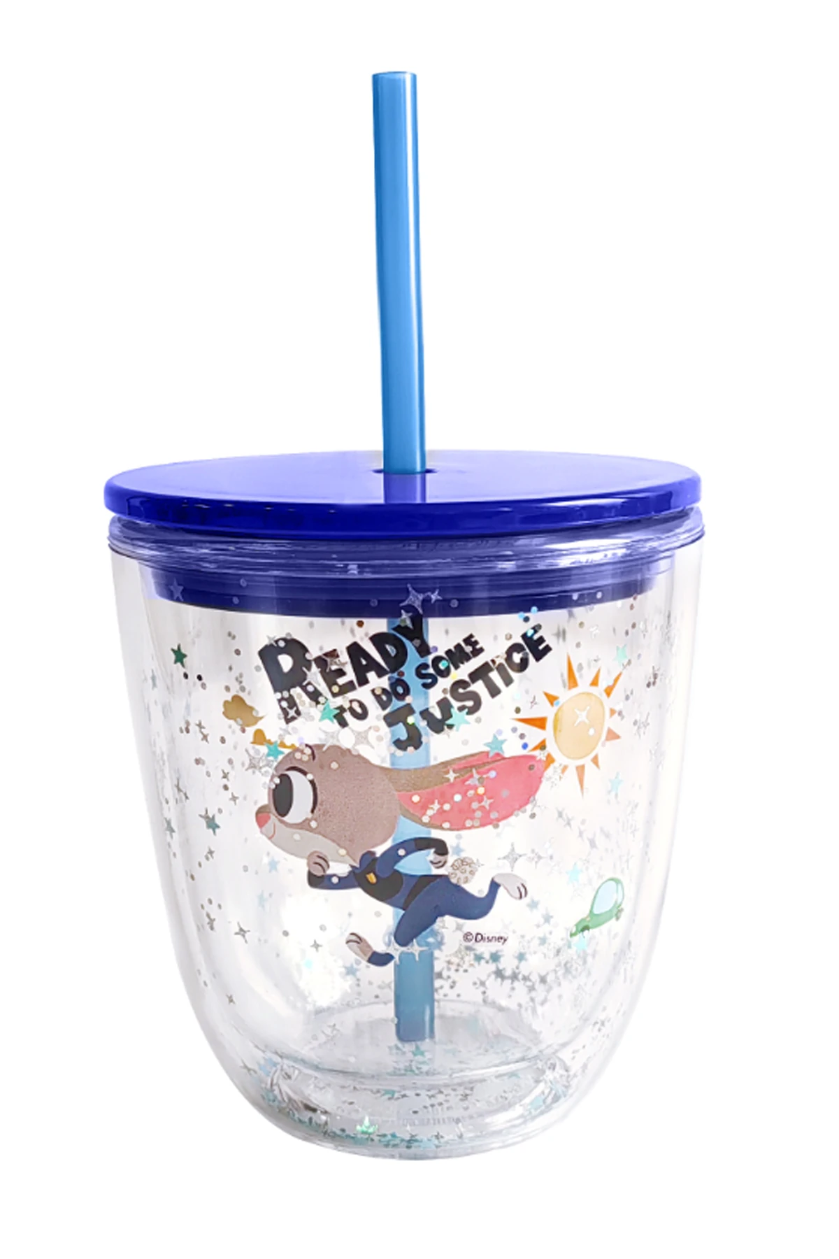 Disney Zootropolis Lisanslı Çift Cidarlı Plastik Şişe 435 ml