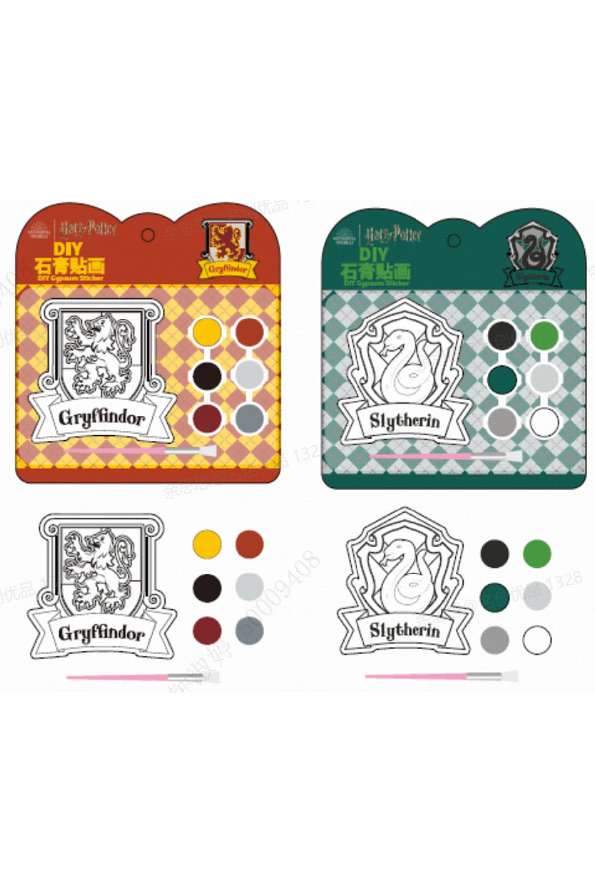 Harry Potter Lisanslı Alçı Boyama Magnet (2 Çeşitli Model)